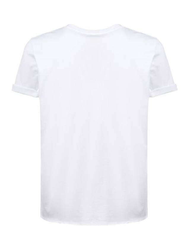 SAINT LAURENT T-SHIRT COL ROND JERSEY IMPRIM - SAINT LAURENT - BALAAN 2