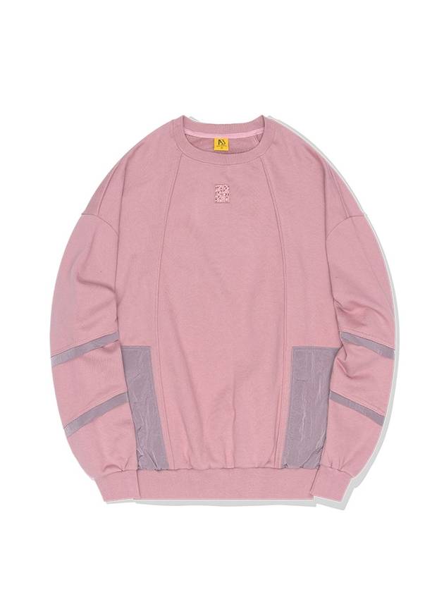 Line Incision Sweatshirt Indie Pink - BATTRACT - BALAAN 2