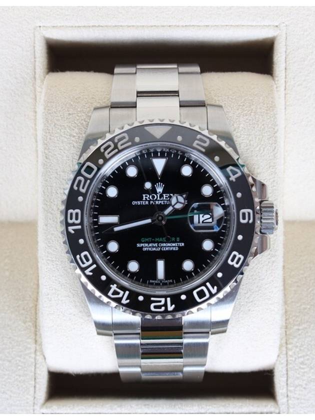 GMT Master2 Black Steel Spherical - ROLEX - BALAAN 3