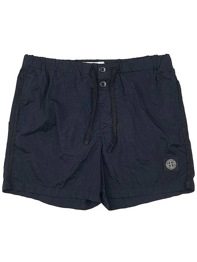 Wappen Patch Nylon Metal Swim Shorts Navy - STONE ISLAND - BALAAN 2