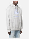 Miley Logo Print Hoodie Grey - ISABEL MARANT - BALAAN 2