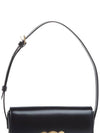 Claude Shiny Calfskin Shoulder Bag Black - CELINE - BALAAN 9