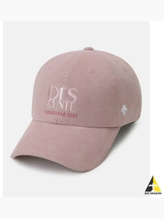 Sports basic corduroy ball cap pink SP323UCP73 - DESCENTE - BALAAN 1