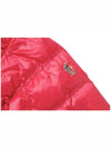 Grenoble Anras logo patch down padded jacket pink - MONCLER - BALAAN 5