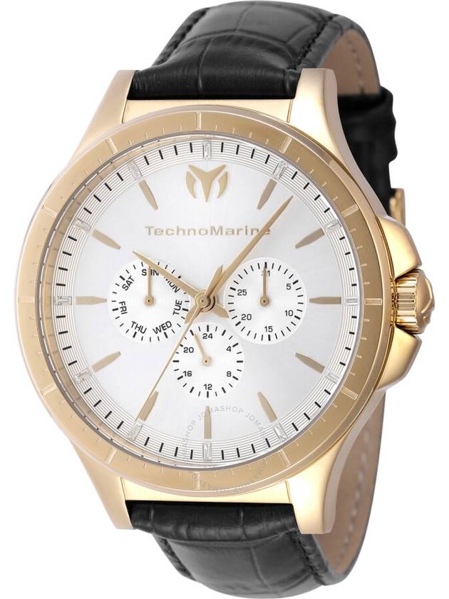 Technomarine MoonSun Date-Day Quartz Silver Dial Men's Watch TM-822028 - TECHNOMARINE - BALAAN 1