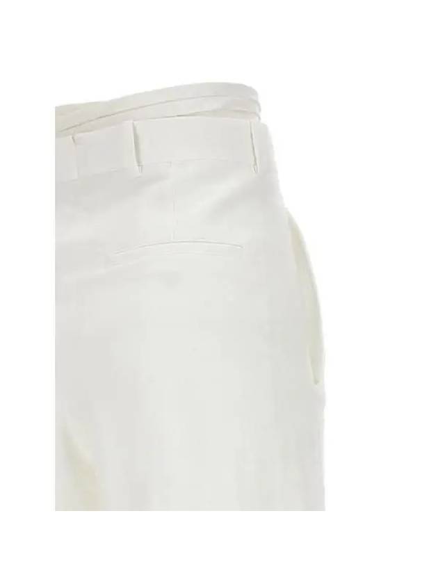 ANNEKE Drawstring Cotton Pants 2301WTR03FA236001 - ANN DEMEULEMEESTER - BALAAN 4