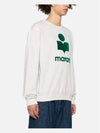 Mikoy Logo Print Sweatshirt White - ISABEL MARANT - BALAAN 2