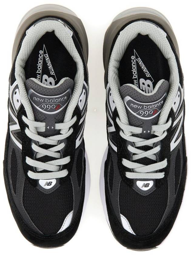 990v6 Low Top Sneakers Grey Black - NEW BALANCE - BALAAN 15