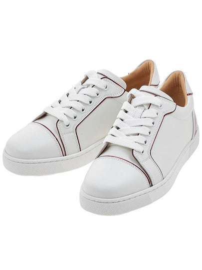 Fun Vieira Leather Low Top Sneakers White - CHRISTIAN LOUBOUTIN - BALAAN 2