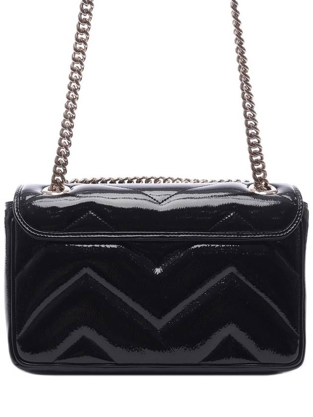 GG Marmont Small Shoulder Bag Gold Black - GUCCI - BALAAN 5