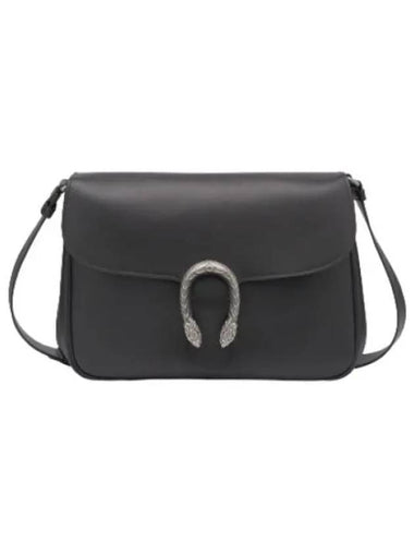 Dionysus leather flap cross bag black - GUCCI - BALAAN 1