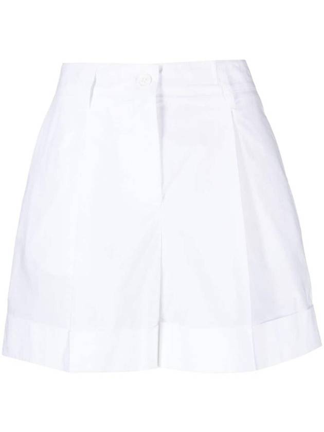 P.A.R.O.S.H. Pleat-Detailing Poplin Shorts - P.A.R.O.S.H. - BALAAN 1