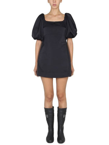 Patou Mini Dress With Balloon Sleeves - PATOU - BALAAN 1