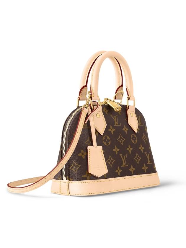 Alma BB Monogram Tote Bag Brown - LOUIS VUITTON - BALAAN 3