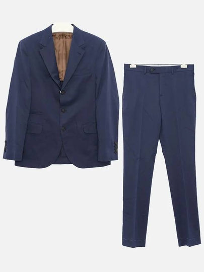 Wool Suit Blue - BRUNELLO CUCINELLI - BALAAN 2