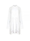 Rehana Cotton Short Dress White - ISABEL MARANT - BALAAN 2