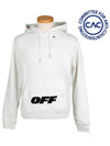 Logo Hoodie White - OFF WHITE - BALAAN 3