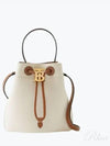 Mini TB Bucket Bag Natural Malt Brown - BURBERRY - BALAAN 2