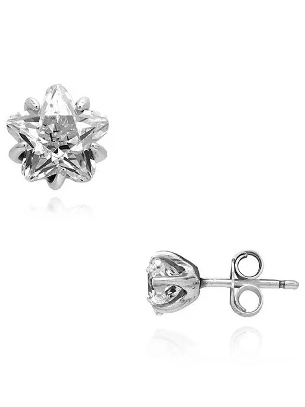 Celestial Sparkling Star Earrings Silver - PANDORA - BALAAN 3