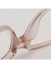 Glasses frame CL5010IN 072 square horn rim transparent pink overfit - CELINE - BALAAN 6