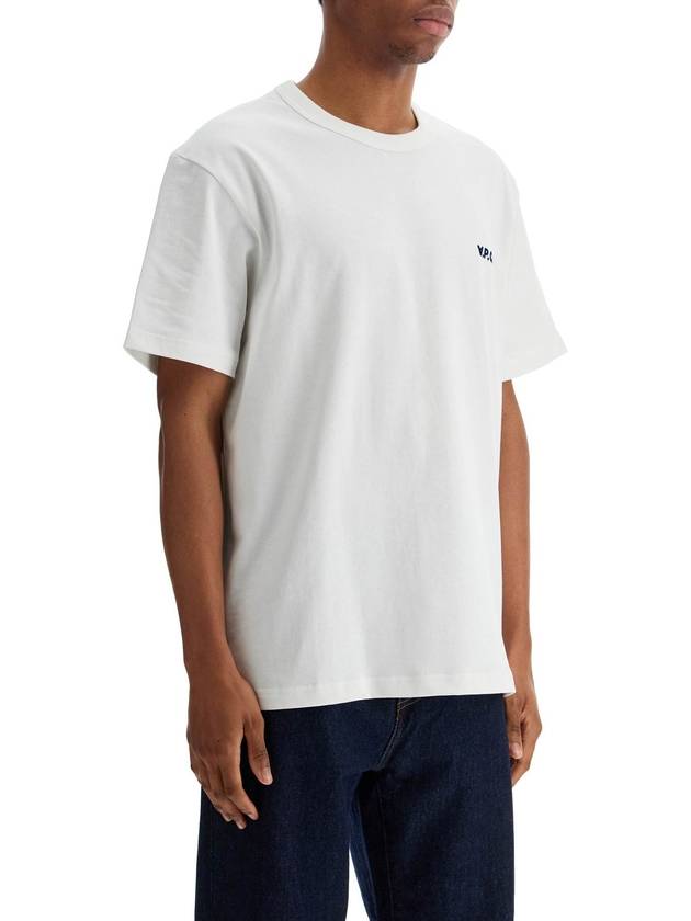 Boxy Petit VPC Short Sleeve T-Shirt White - A.P.C. - BALAAN 4