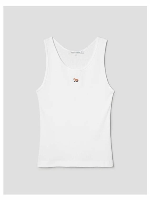 Baby Fox Cotton Sleeveless White - MAISON KITSUNE - BALAAN 2