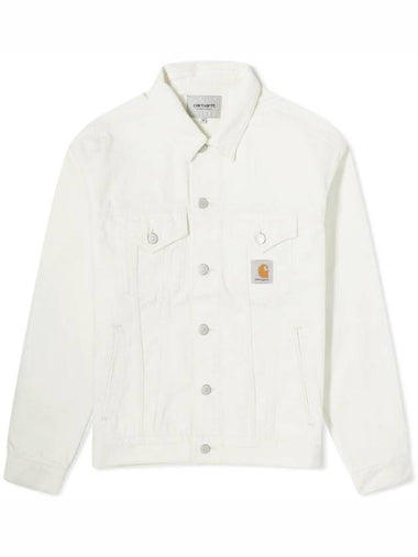 Helston Denim Jacket White - CARHARTT WIP - BALAAN 1