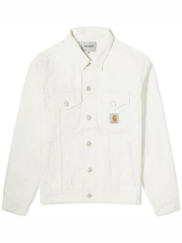 Helston Denim Jacket White - CARHARTT WIP - BALAAN 1