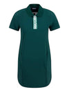 Women's Dennis Golf Mini Dress Rain Forest - J.LINDEBERG - BALAAN 3