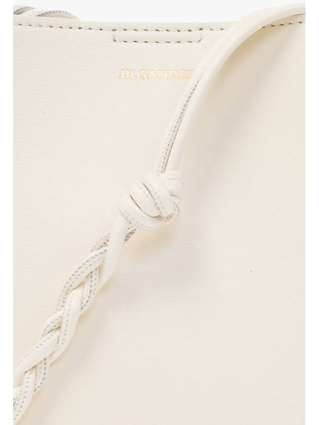 Tangle Smooth Leather Small Cross Bag White - JIL SANDER - BALAAN 7