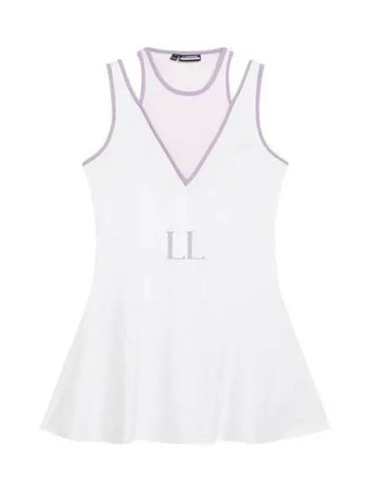 Sportswear Matilda Sleeveless Short Dress White - J.LINDEBERG - BALAAN 2