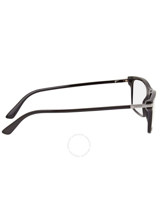 Eyewear Square Frame Glasses Black - PRADA - BALAAN 4