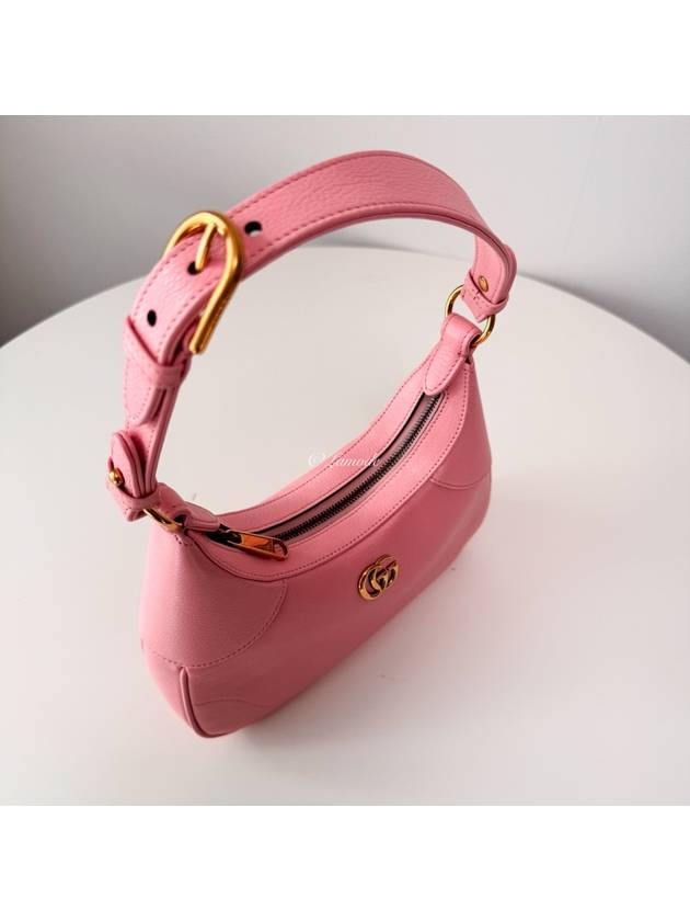 Aphrodite Small Logo Chain Shoulder Bag Light Pink - GUCCI - BALAAN 7