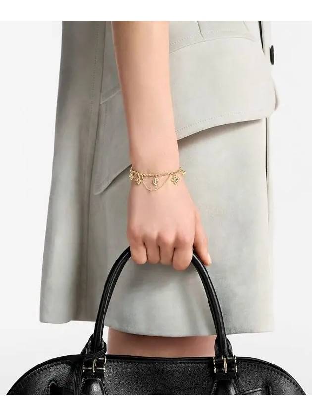 Blooming Supple Bracelet Gold - LOUIS VUITTON - BALAAN 3