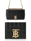 Lola Quilted Lambskin Small Shoulder Bag Black - BURBERRY - BALAAN 7