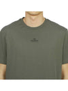 Clint Men s Short Sleeve T Shirt PMTSRE08 THYME - PARAJUMPERS - BALAAN 5