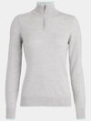 Contrast Tipping Merino Wool Quarter Zip Sweater GLS000008 HGR - G/FORE - BALAAN 1