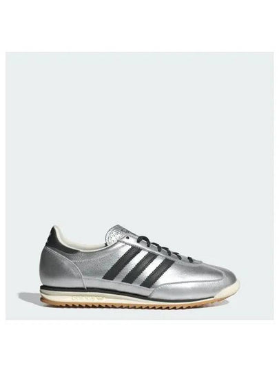 SL 72 Casual Low Top Sneakers Silver Black - ADIDAS - BALAAN 2