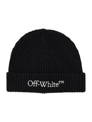 Boogie Knit Beanie Black - OFF WHITE - BALAAN 1