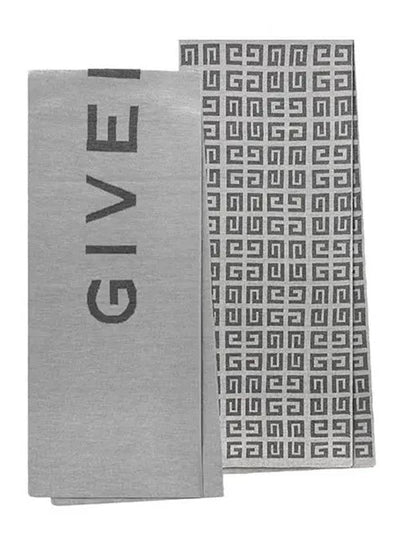 GV3618 U7732 1 GV3618U7732 4G Monogram Double Face Muffler Shawl - GIVENCHY - BALAAN 2