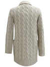 Dali Double Breasted Wool Cashmere Jacket Beige - MAX MARA - BALAAN 4
