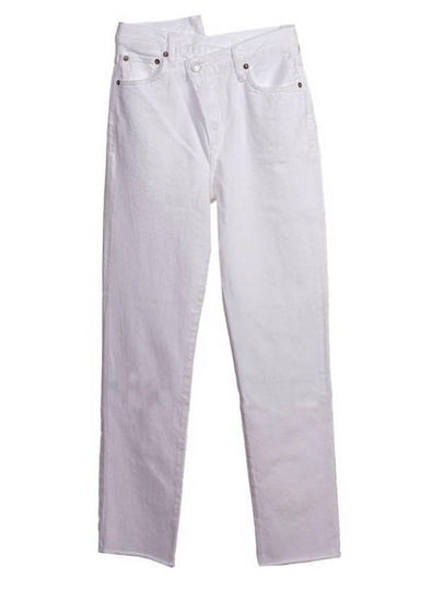 Crisscross Straight Jeans White - AGOLDE - BALAAN 2