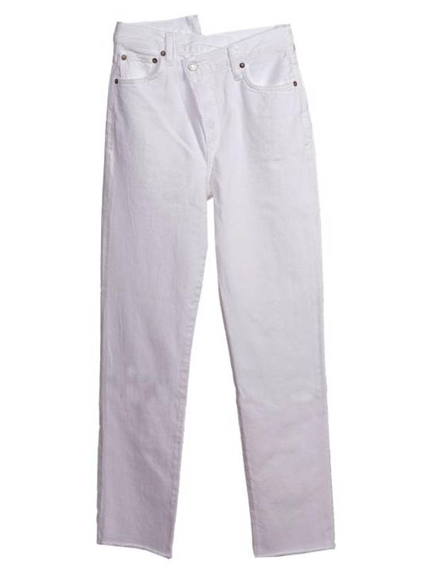 Crisscross Straight Jeans White - AGOLDE - BALAAN 2