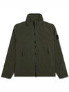 Wappen Soft Shell Hooded Jacket Dark Green - STONE ISLAND - BALAAN 2