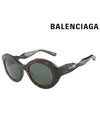 Sunglasses BB0208S 002 Round Acetate Women - BALENCIAGA - BALAAN 3
