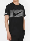 Genuine Flash Dry Fit UV Mylar SS Running Top FN3052 010 - NIKE - BALAAN 2