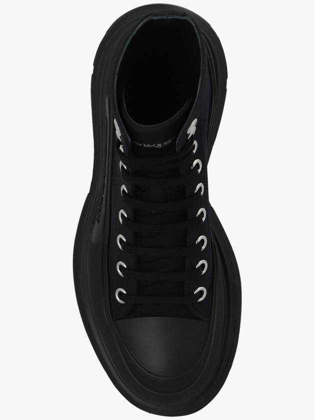 Tread Slick High Top Sneakers Black - ALEXANDER MCQUEEN - BALAAN 7