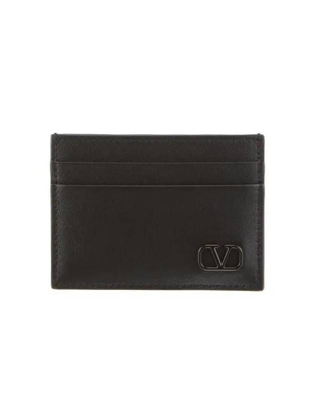 Valentino 3Y2P0T83 ZQU 0NO P0T83 Garavani V logo card wallet - RED VALENTINO - BALAAN 2