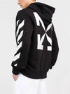 Diag Arrow Printing Hood Black - OFF WHITE - BALAAN 5