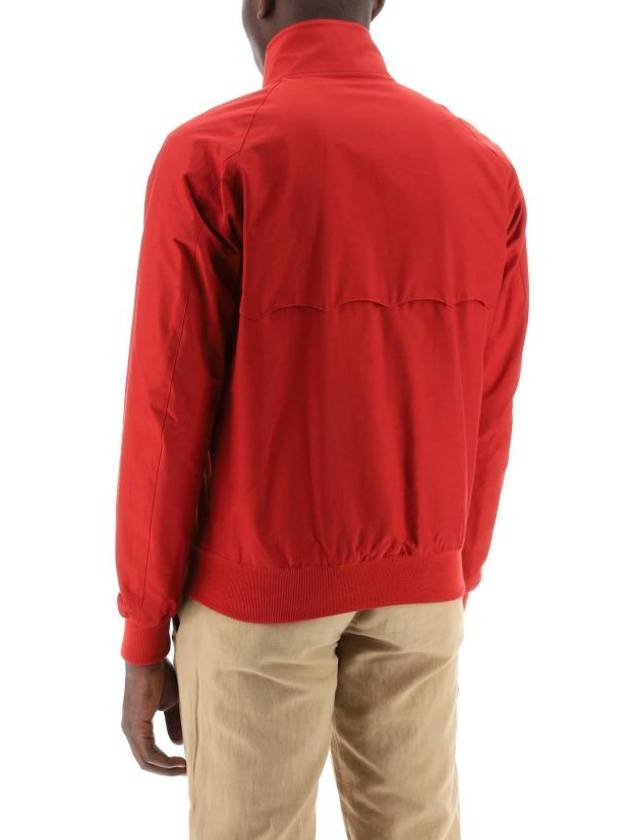 G9 Classic Original Harrington Zip-Up Jacket Red - BARACUTA - BALAAN 4